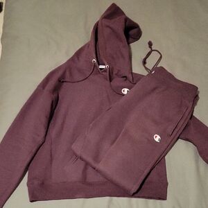 Champion Deep Purple Hoodie and Joggers